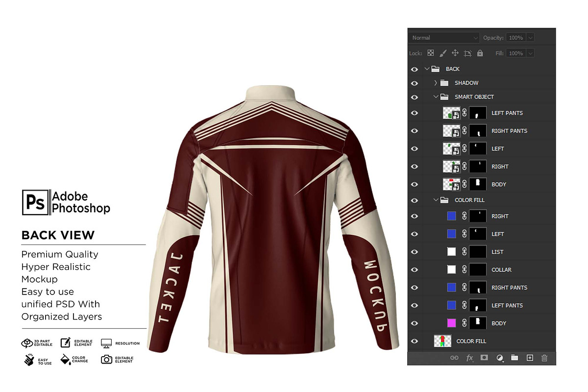 Tracker Jacket Fulllziper Mockup, a Shirt Mockup by Nanggroe Scripting (Photo 6 of 9)