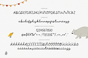 Friendly bear | Font duo, a Script Font by AngelinaKovel (Thumbnail 2 of 15)