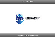 Professional Gamer Logo, a Branding & Logo Template by Design_Planet (Thumbnail 3 of 3)