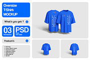 Oversize T-Shirt Mockup, a Shirt Mockup by Pixie Creative (Thumbnail 1 of 4)