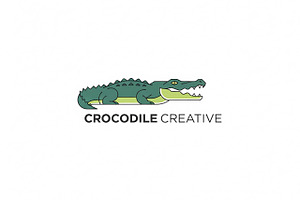 rocodile Creative Logo, a Branding & Logo Template by Logocreative
