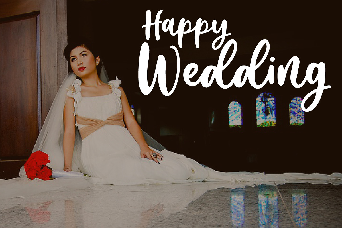 Bestiy  Script, a Script Font by adelaide (Photo 4 of 4)