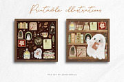 Boo's shelf whimsy clipart set, a Person Illustration by Yelloo Fish (Thumbnail 5 of 10)