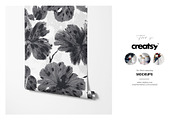 Mono Chic Abstract Floral Pattern, a Pattern Graphic by TSTUDIO (Thumbnail 12 of 14)