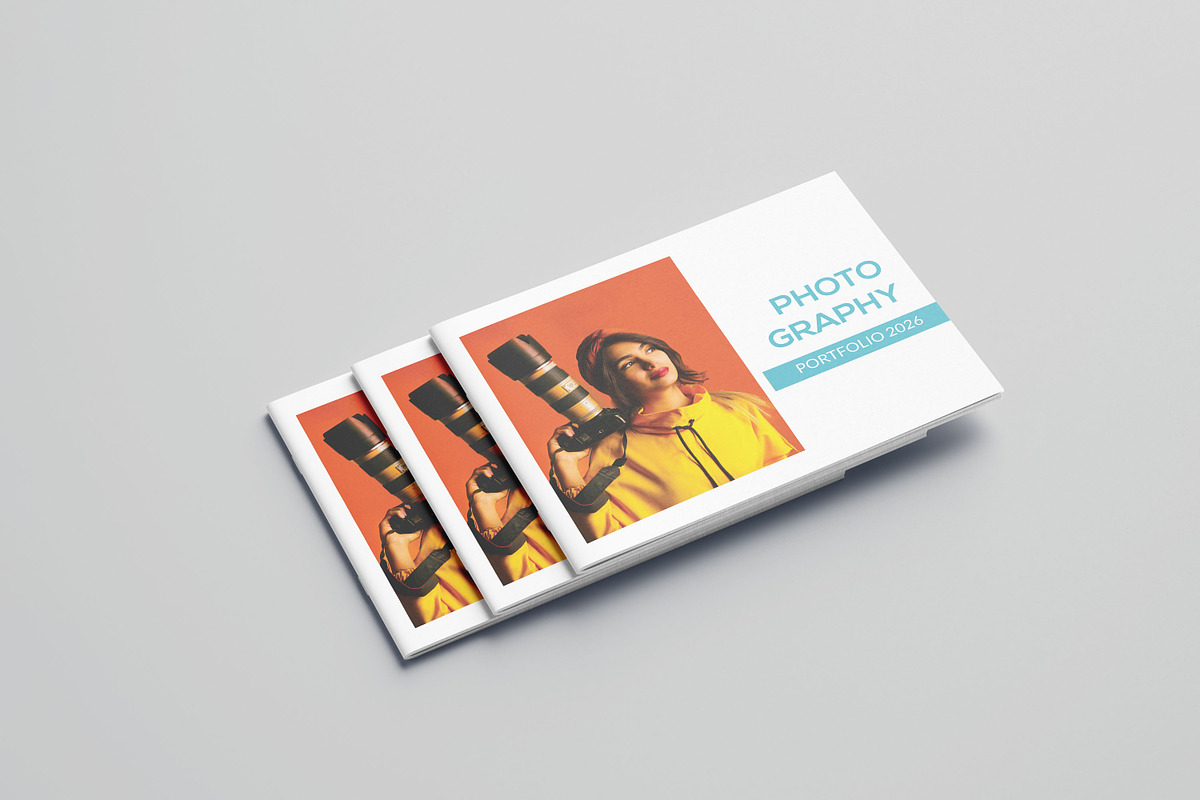 Photographer Portfolio, a Brochure Template by retrographix (Photo 1 of 10)