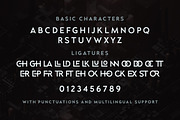 Cloudsters - Ligature Logo Font, a Sans Serif Font by Sarid Ezra (Thumbnail 7 of 7)