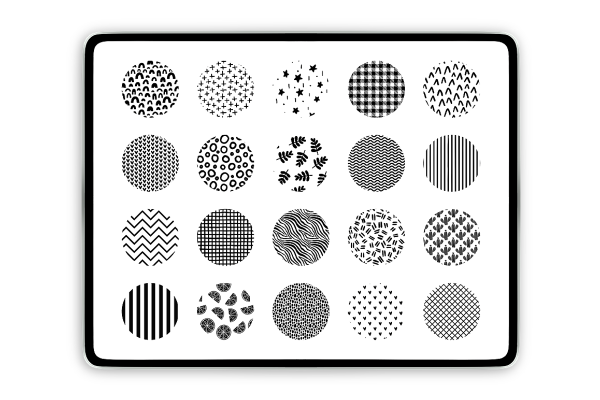 26 Procreate Washi Tape Brush Set, a Brush Add-On by K McCormack Designs (Photo 2 of 3)