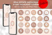 60 Real Estate Instagram Highlights, a Social Media Template by DesignKora (Thumbnail 1 of 7)