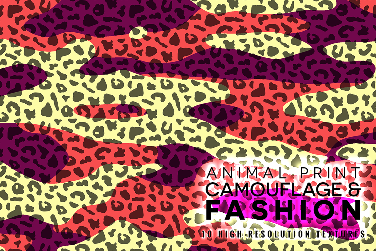 Animal Print, Camouflage and Fashion, a Texture Graphic by Digital Art Creations (Photo 4 of 14)