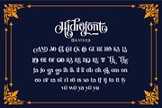 Hidrofont, a Blackletter Font by alit design (Thumbnail 9 of 17)