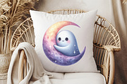Cute Pastel Spooky Halloween Clipart, an Illustration by RobertsArt (Thumbnail 7 of 7)