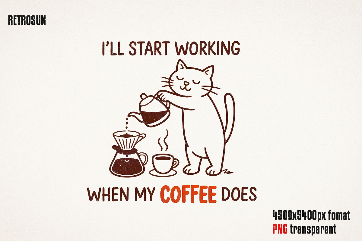 Funny Coffee Doodle PNG Bundle, an Object Graphic by GlitterCraft (Photo 5 of 61)
