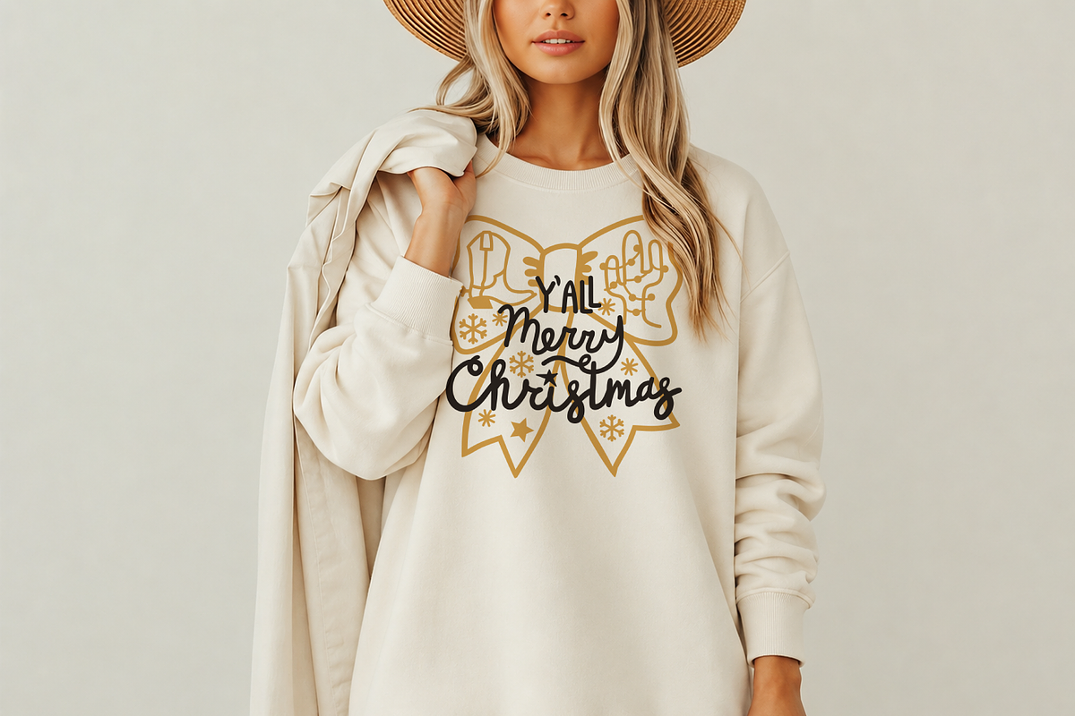 Cowboy Christmas SVG Bundle Western, a Seasonal Illustration by TanchaArt (Photo 2 of 11)