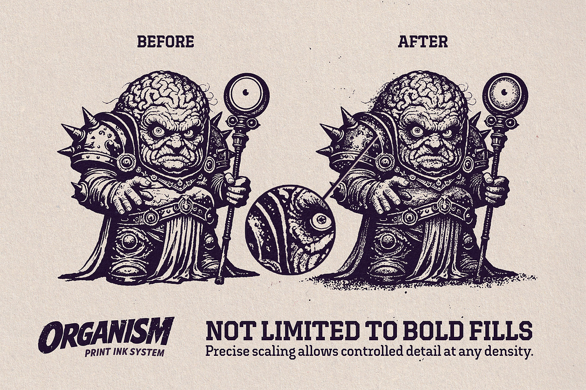 Organism - Ink System (Photoshop), a Brush Add-On by G.A.R.M. Company (Photo 6 of 11)