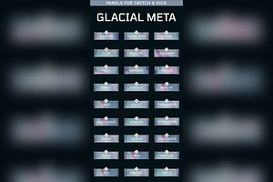 Glacial Meta Twitch & Kick Panels