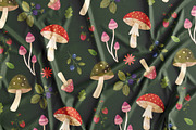 Summer Woodland Watercolor Clipart, a Seasonal Illustration by Hanna's ArtLab (Thumbnail 6 of 6)