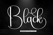 Black | Script Font, a Handwritten Font by Scratchones (Thumbnail 1 of 9)