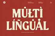 CS Quera Drawn, a Serif Font by Craft Supply Co. (Thumbnail 6 of 8)