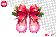 Christmas Ballet Slippers Cliparts, a Person Illustration by taramija (Thumbnail 16 of 26)