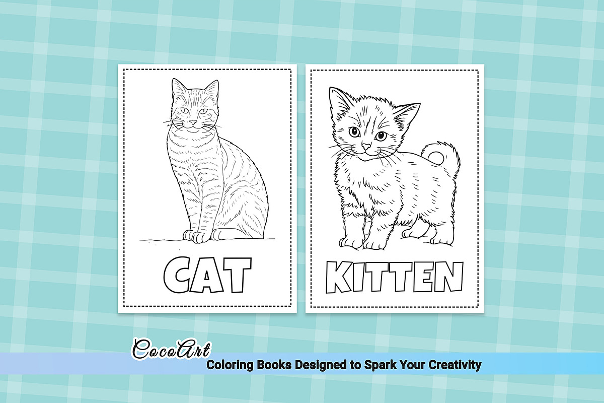 Cozy Life Coloring Pages Bundle, an Animal Illustration by DesignDevisers (Photo 4 of 10)