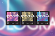 Hologram Party Flyers, Posters Pack, a Poster Template by pixelsao (Thumbnail 17 of 23)