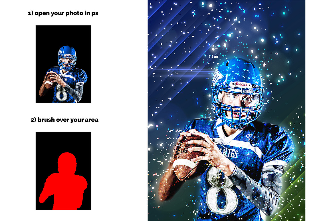 830 Creative Photoshop Action BUNDLE, an Action Add-On by Design Forest (Photo 110 of 133)