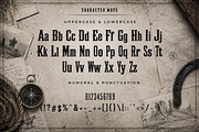 Lost Trail - Western Cinematic Font, a Slab Serif Font by overlaytemplates (Thumbnail 4 of 5)