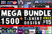 T shirt Design Mega Bundle, an Object Graphic by D2PUTRI (Thumbnail 1 of 37)