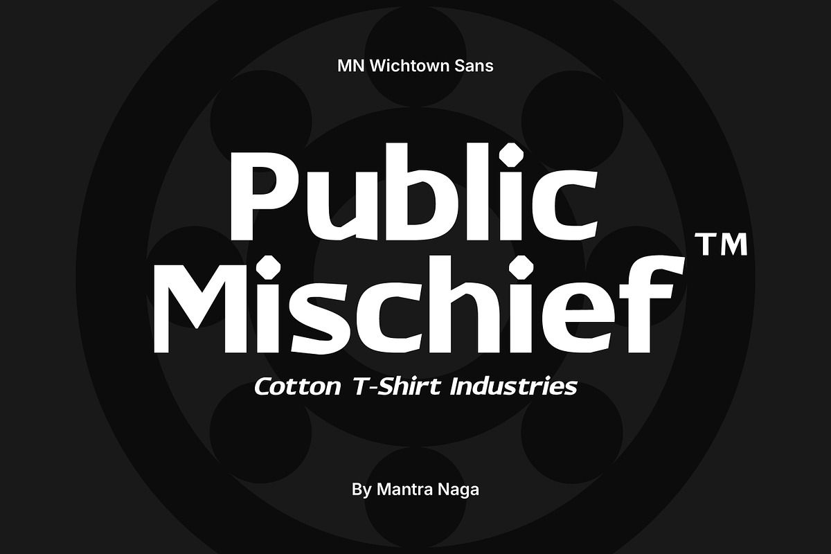 MN Wichtown Sans - Modern Sans Serif, a Sans Serif Font by Mantra Naga (Photo 5 of 15)