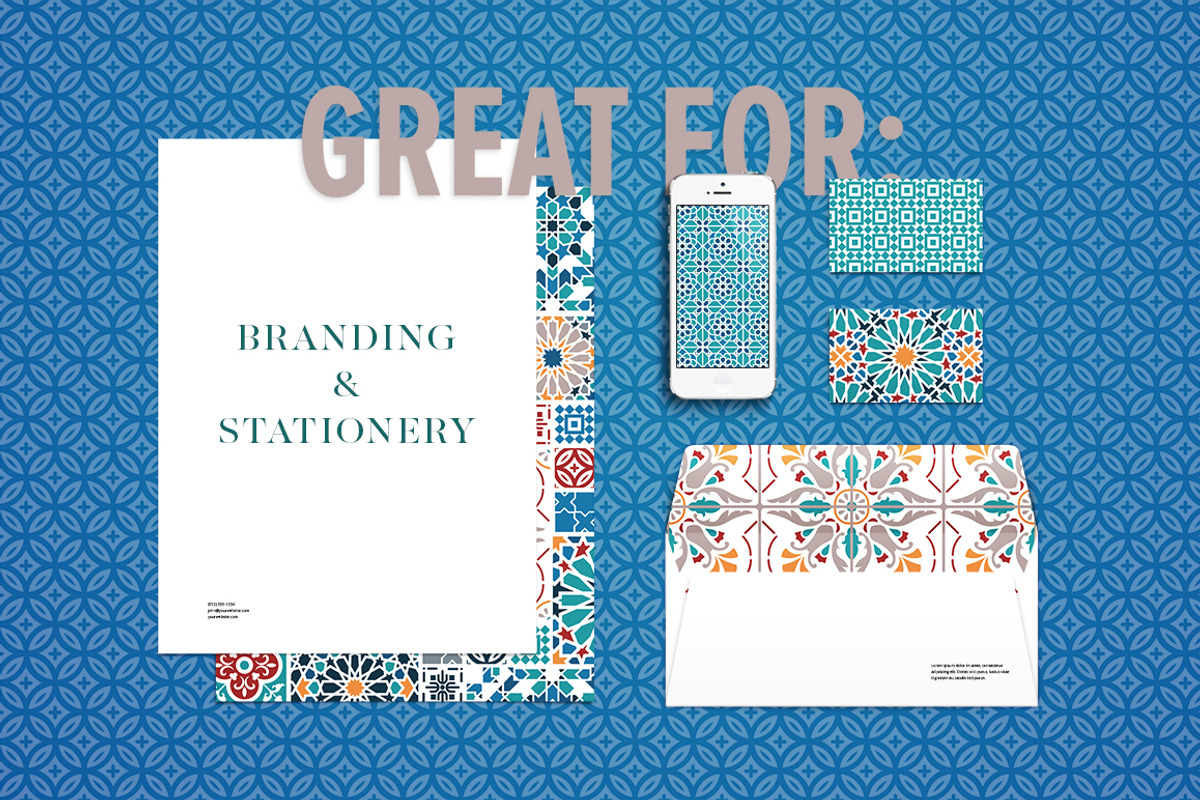TILE Pattern Bundle, a Pattern Graphic by Anugraha Design (Photo 2 of 7)