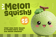 Melon Squishy - A Fun & Cozy Font, a Sans Serif Font by khurasan (Thumbnail 2 of 6)