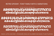 Retro Spooky - Retro Halloween font, a Handwritten Font by BitongType (Thumbnail 9 of 9)