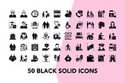 200 Elderly People Vector Icon Set, an Icon by Genestro Shop (Thumbnail 3 of 5)