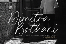 Dimitra Bothani Font