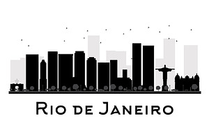 Rio De Janeiro City Skyline