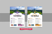 Travel flyer or travel poster bundle, a Flyer Template by Pavel_design (Thumbnail 11 of 11)