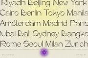 Mofela - Modern Display Font, a Sans Serif Font by StudioinBry (Thumbnail 8 of 15)
