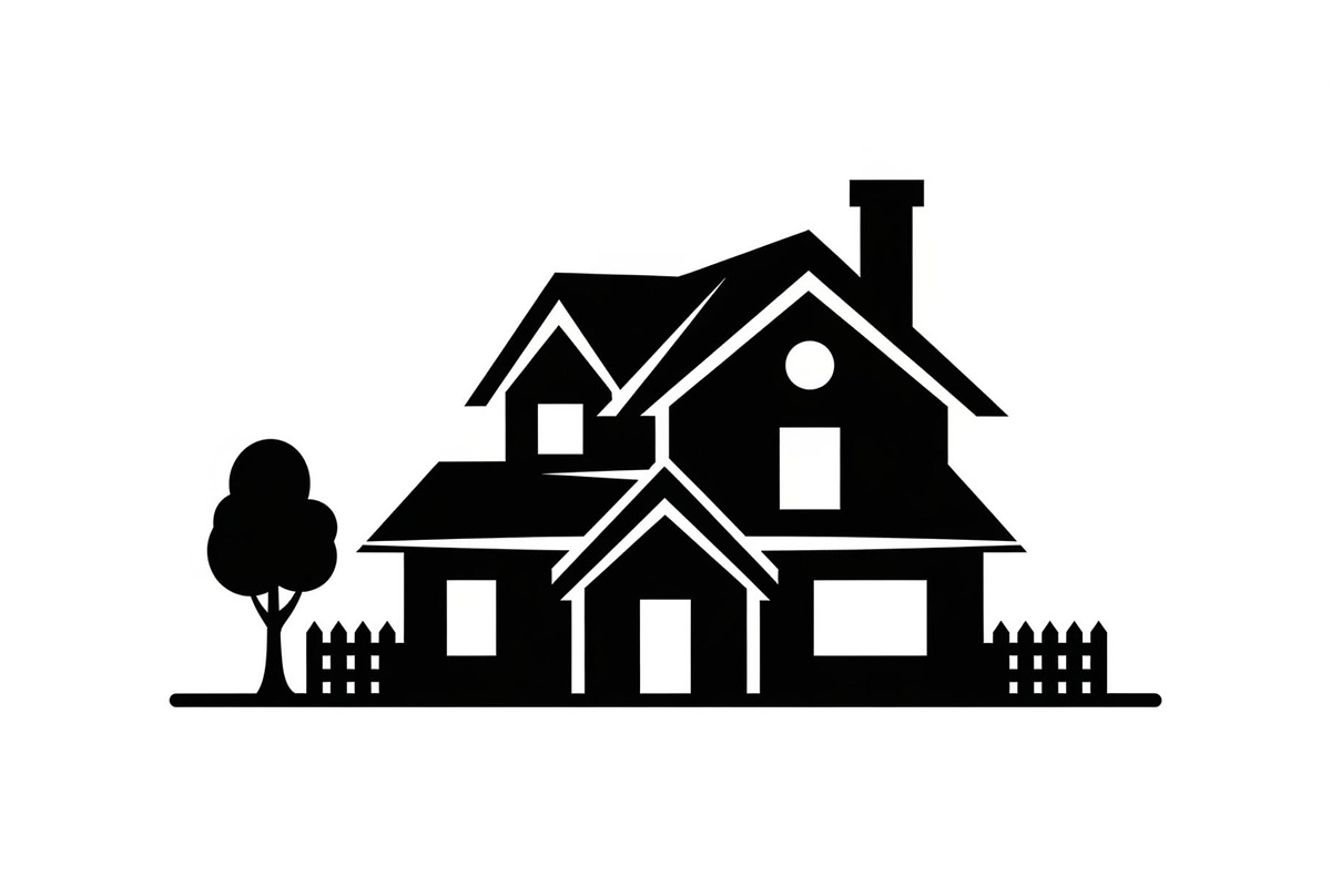 House Home Silhouette Vector Bundle, an Illustration by Amazin_art (Photo 21 of 51)