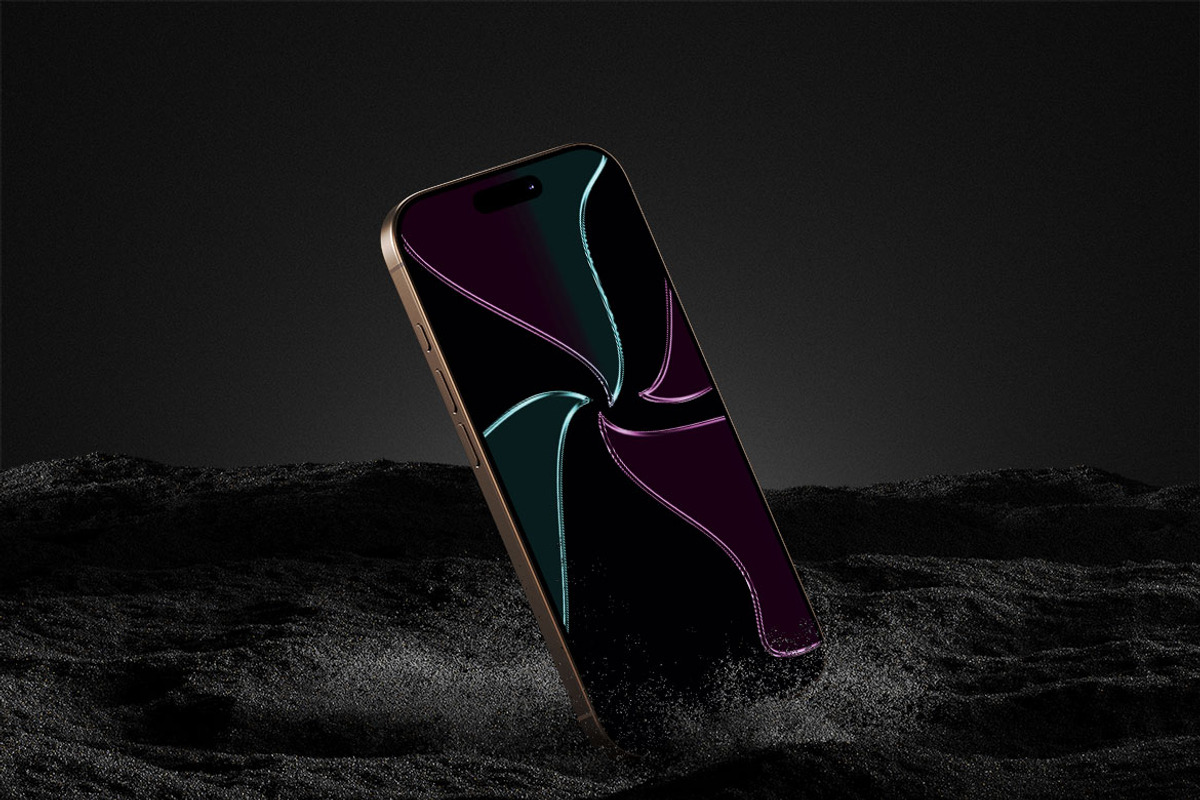 Obsidian Shape Gradient Background, a Background Graphic by Eltypesstudio (Photo 6 of 11)