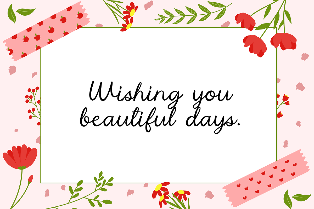 Backyard Blooms, a Script Font by Sofia Skoog (Photo 10 of 10)
