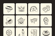 Lotto Game Doodle Icon Set, an Outline Icon by Vectors Market (Thumbnail 7 of 8)