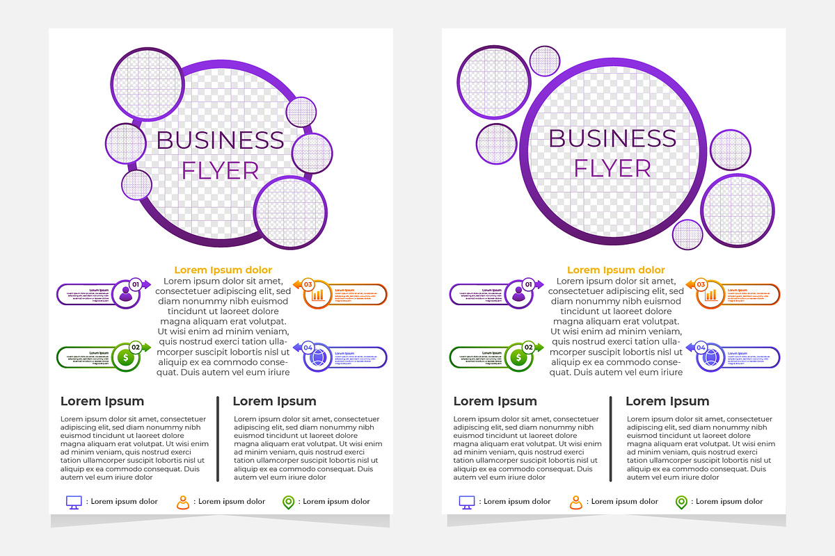 simple modern business flyer, a Graphic by sekitarief
