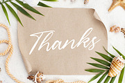 Geraldo Island - Handwritten Font, a Script Font by Balpirick Studio (Thumbnail 7 of 7)