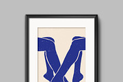 Abstract Female Figure Wall Art, a Background Graphic by C Design Studio (Thumbnail 8 of 12)