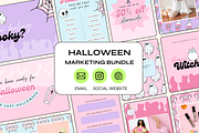 Halloween Marketing Bundle, an Email Template by The Pixel Palace (Thumbnail 1 of 15)