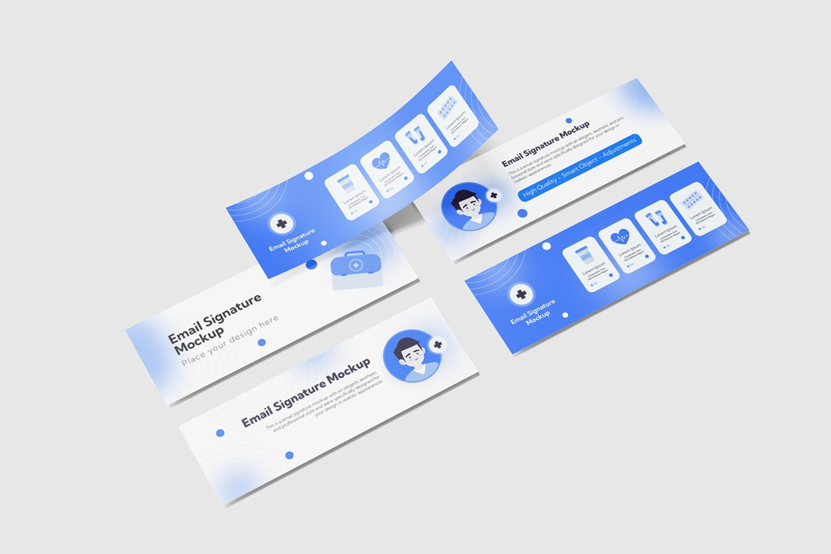 Email Signature and App Phone Mockup, an iPhone Mockup by Graphic Deal (Photo 6 of 6)