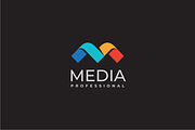 Media - Letter M Logo Template, a Branding & Logo Template by yopie (Thumbnail 2 of 4)