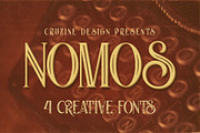 Nomos Typeface, a Serif Font by Cruzine (Thumbnail 1 of 5)
