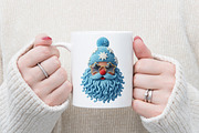 Crochet Christmas Faux Yarn Santa Pn, an Illustration by designcity5 (Thumbnail 8 of 8)