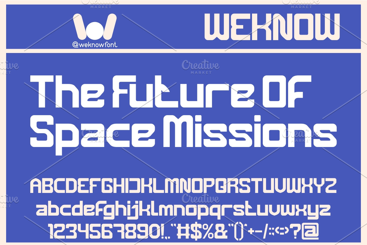 Metropolis Font, a Font by weknow (Photo 5 of 8)